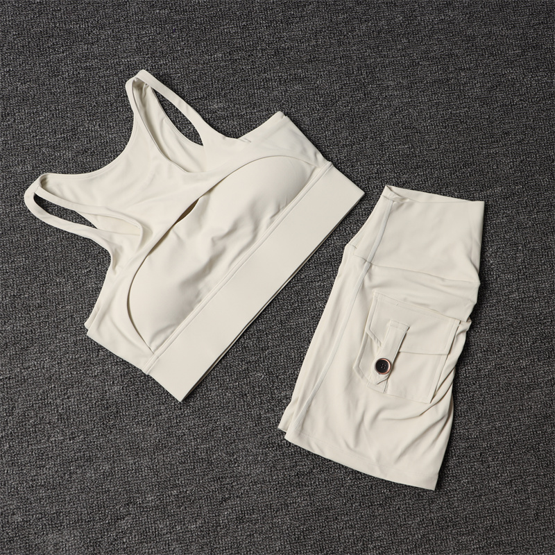 Yoga Fitness Kit - Pantaloncini fitness Set da yoga Tuta
