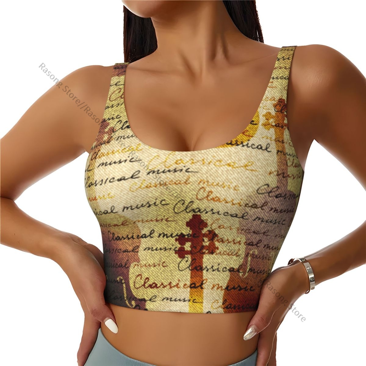 Yoga Fitness Images - Reggiseno sportivo da donna che corre