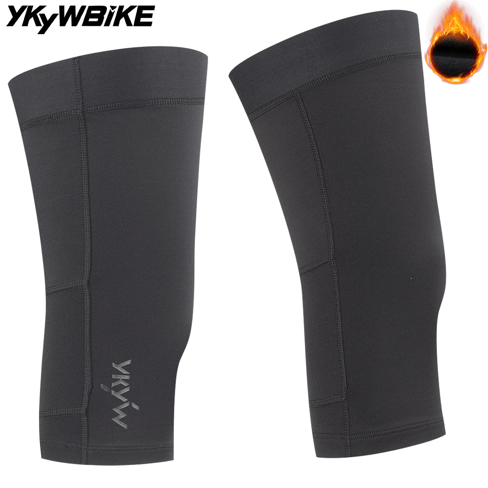 Knee Sleeve Compression - YKYWBIKE Ginocchiere da ciclismo invernali Protezione