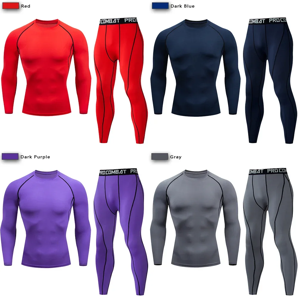 Yoga Fitness Kit - 2 pezzi tuta sportiva a compressione