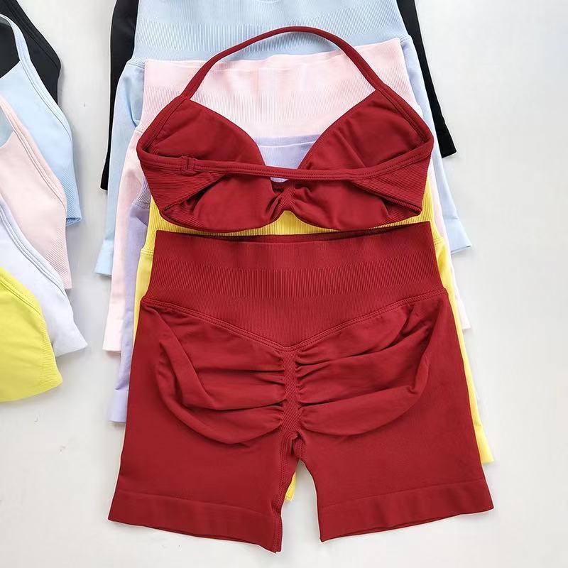 Yoga Fitness Kit - Set Sportivo HISTELLO da Donna, Reggiseno