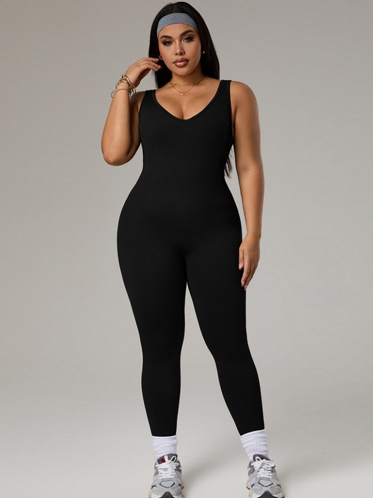Yoga Fitness Gym - Tuta sportiva da donna taglie forti