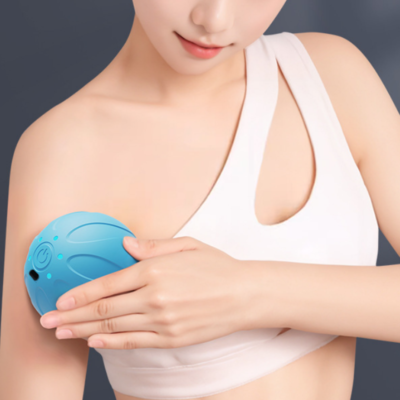 Yoga Fitness Kit - Nuova Palla Massaggiante Vibrante Portatile per