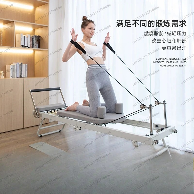 Yoga Fitness Pilates Reformer - Attrezzatura per Pilates Domestico, Letto Yoga