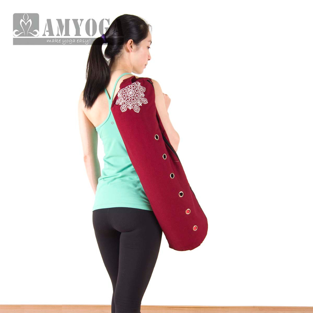 Yoga Fitness Gym - Borsa per Tappetino Yoga in Tela,