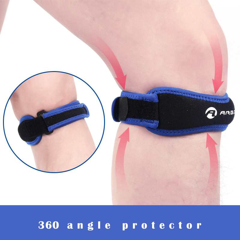 Knee Sleeve Compression - 1 PC Ginocchio Tendine rotuleo Supporto