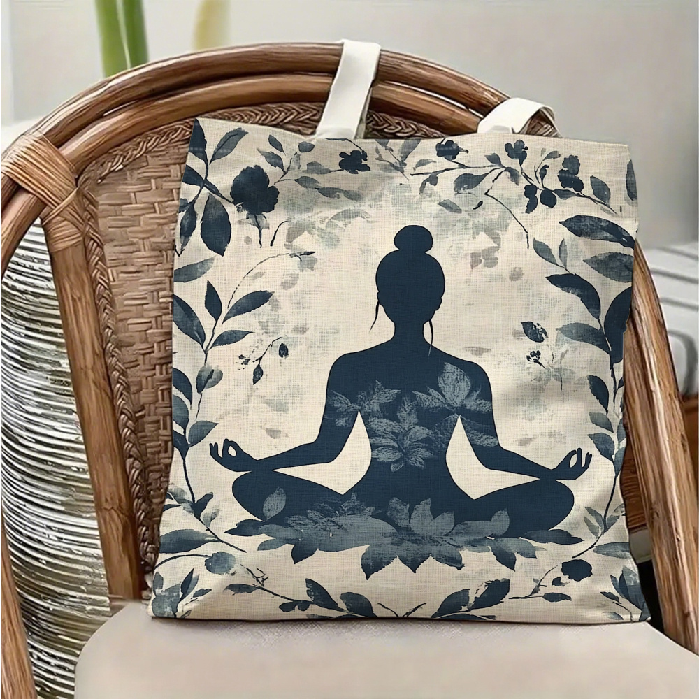 Yoga Fitness Gifts - Borsa a tracolla in tela a