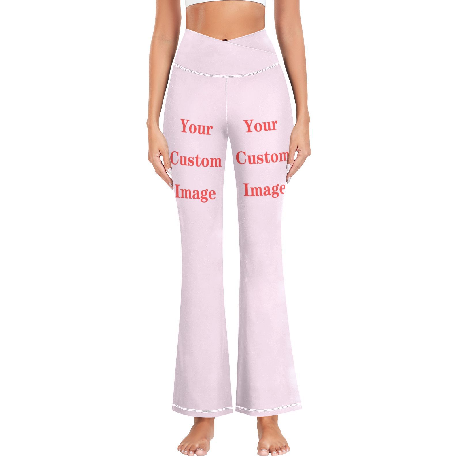 Yoga Fitness Images - Leggings a vita alta con sensazione