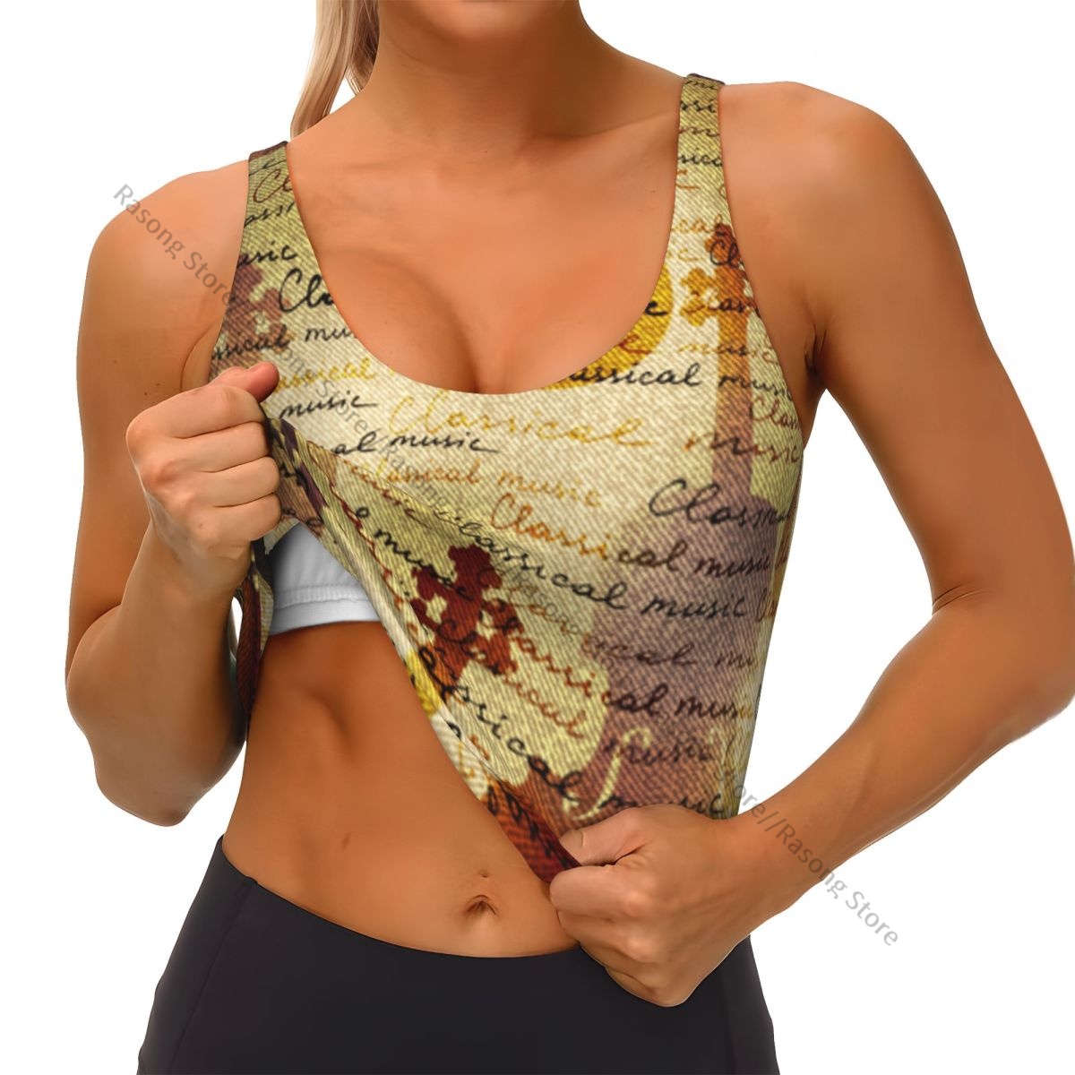 Reggiseno sportivo da donna ch - Yoga Fitness Images recensione e prezzo