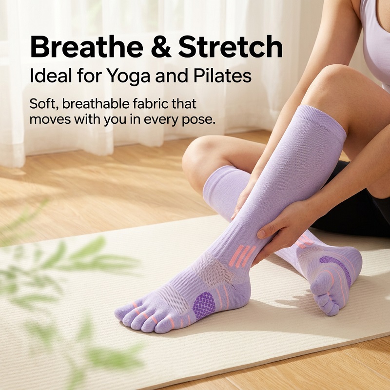 1/6 Paia di Calze Lunghe da Do - Fitness Of Yoga recensione e prezzo