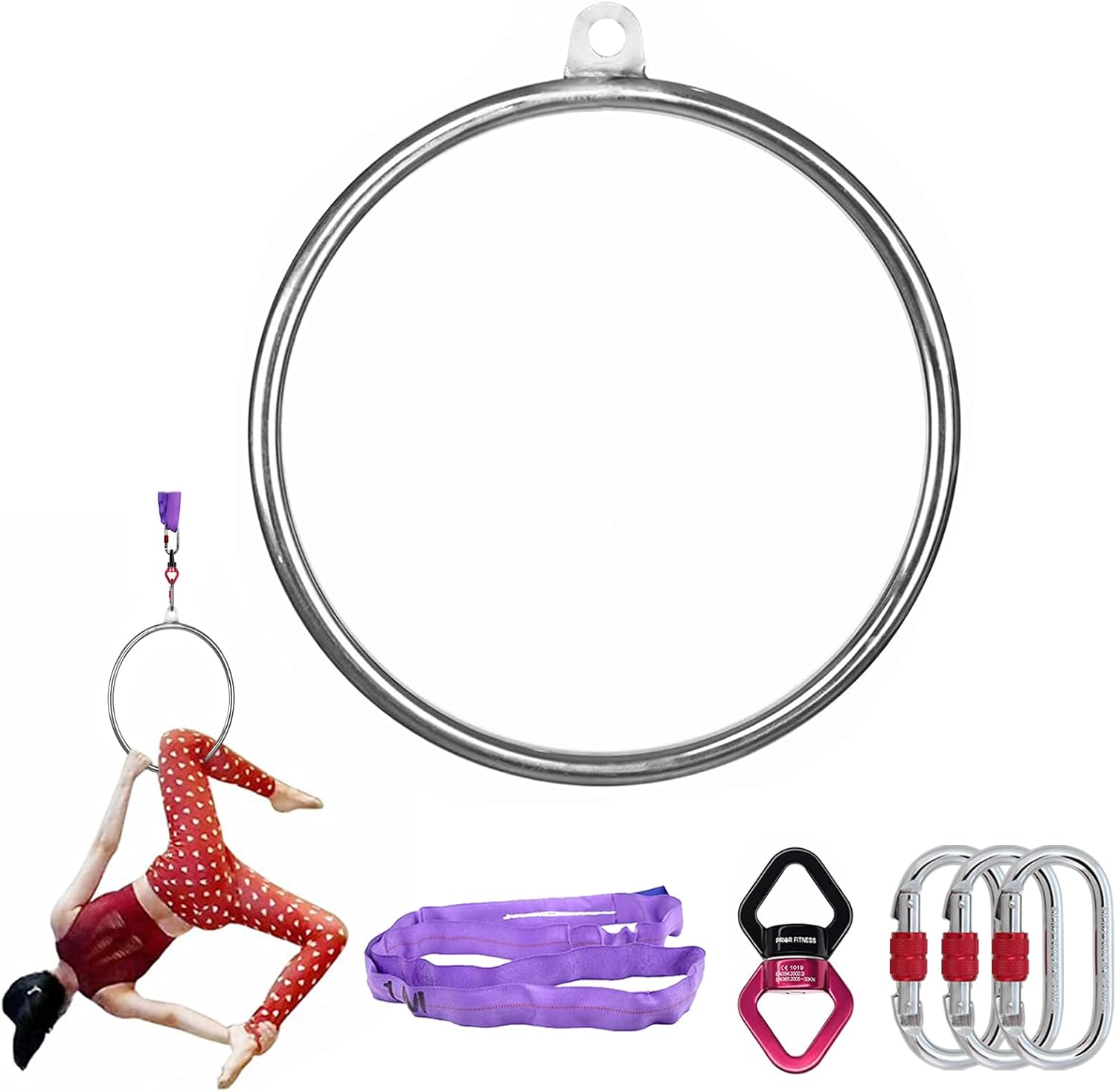 Cerchio aereo da 50 cm Mini Ly - Yoga Fitness Kit recensione e prezzo