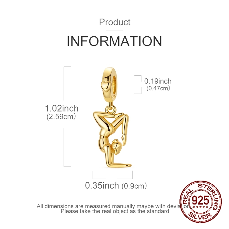 Ciondolo in Argento Sterling 9 - Yoga Fitness Gifts recensione e prezzo
