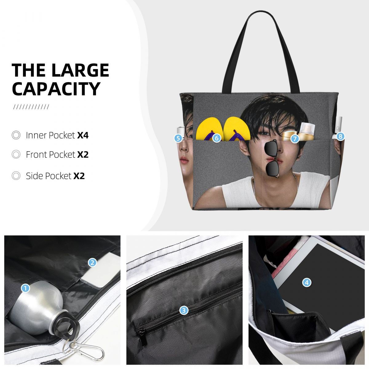 Borsa da Spiaggia Jungwon En K - Yoga En Fitness recensione e prezzo